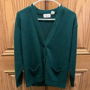 Vintage carriage court cardigan